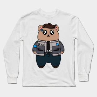 Connor Detroit Become Human Bear Long Sleeve T-Shirt